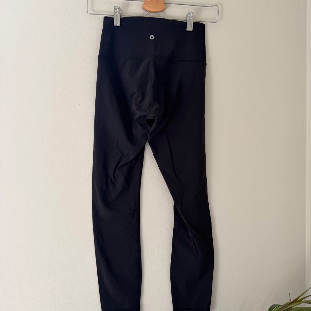 lululemon athletica wonder under Black Leggings